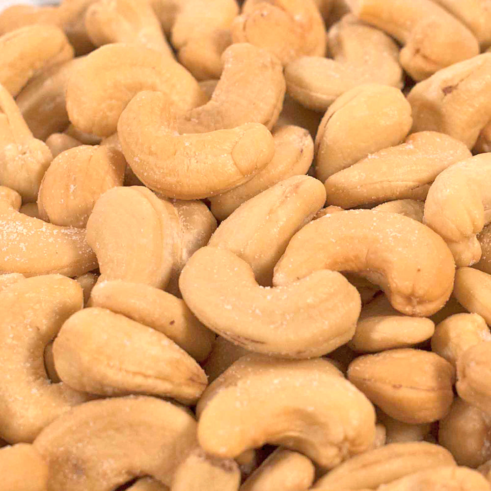 Close-up of cashew nuts
